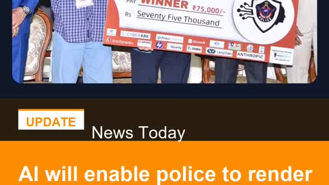 AI will enable police to render quick services and check crime, says A.P. DGP
