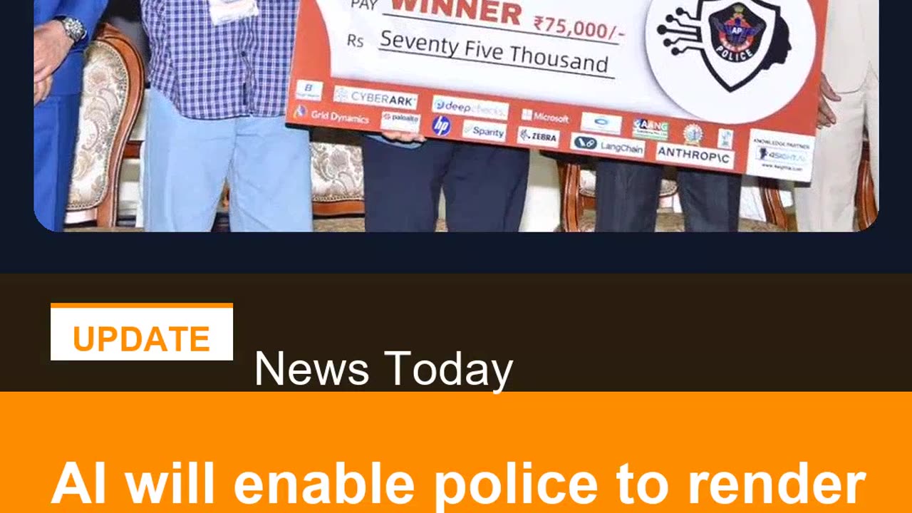 AI will enable police to render quick services and check crime, says A.P. DGP