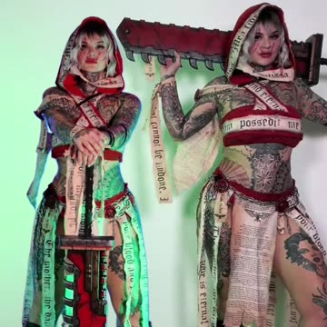 Dress like a War Hammer.🤨