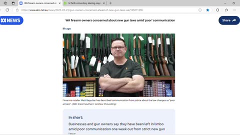 ABC story about gun dealer called Matt in Albany gaslights me about Q