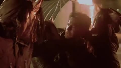 Heart chase scene. Movie scene