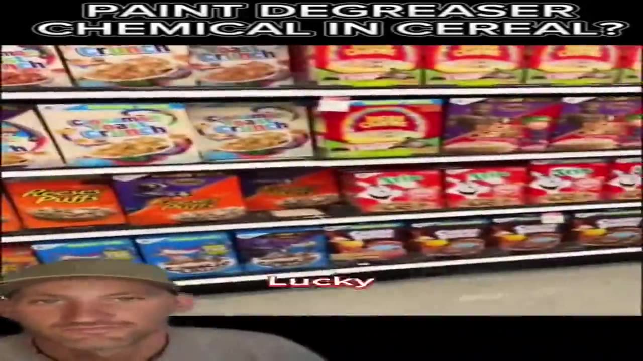 Paint Thinner Used in Cereal