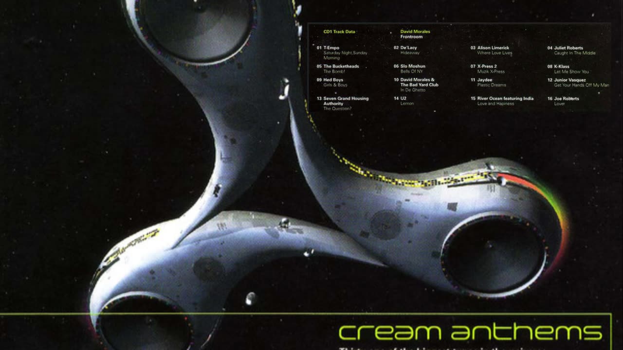 Cream Anthems CD1 David Morales