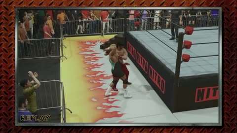 wwe 2k25 174 universe Great Muta VS Mr Perfect
