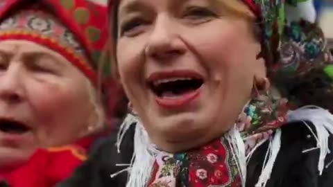 Ukrainians in Lviv celebrate Christmas