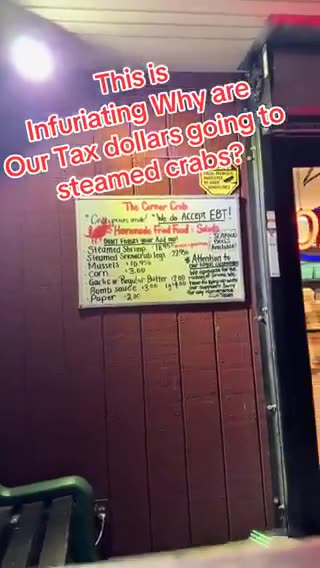 Man films a crab shack restaurant after he learns that it accepted EBT.