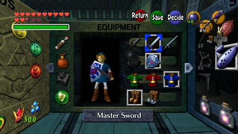 Zelda Ocarina of Time - Morpha time