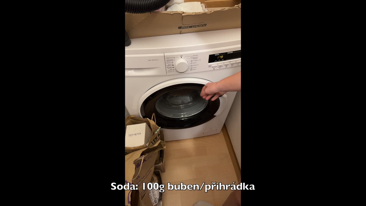 Jak vyčistit pračku