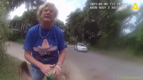 BODYCAM: Police Chase Down A Donkey Named Burt Reynolds