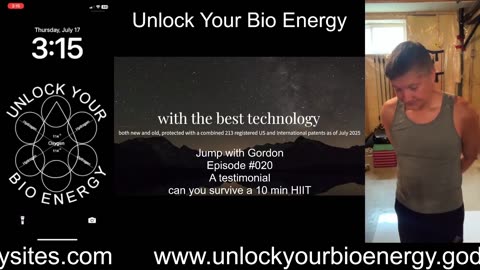 Testimonial, can you survive a 10min HIIT July 17, 2025