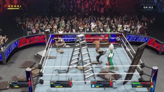 Mitch v Scrypts v Dragon Lee v Ricochet Table Match
