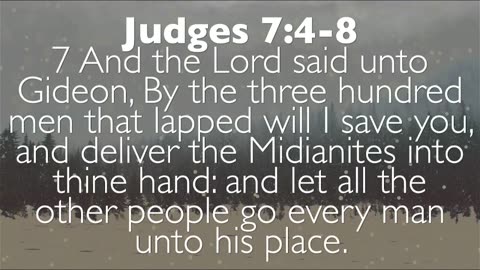 Where Have We Seen God's Strength in Weakness?: Judges 7:1-8