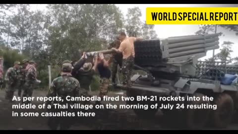 Thailand vs combodian war update