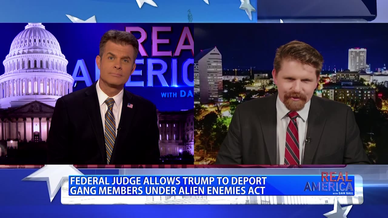 REAL AMERICA -- Dan Ball W/ Seamus Bruner, UK Reconsidering Open Border Policies, 5/14/25