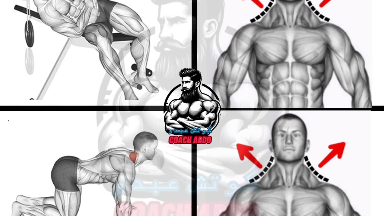 تمارين لتقوية الرقبة وزيادة المرونة | Neck Exercises for Strength & Flexibility💪🔥