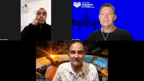 NO.9 The producer talks with Ex-airline Captains Alan Dana & Glen Waters fired for refusing vaccines