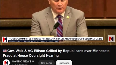 🇺🇸 Gov. Walz & AG Ellison Grilled by Republicans over Minnesota Fraud at House Oversight Hearing