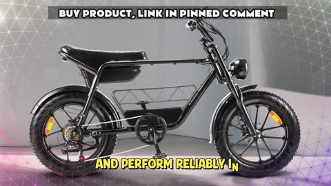 CMACEWHEEL K20 Electric Bike 20“ Fat Tire E-bike 48V 15Ah Battery Electric Bike
