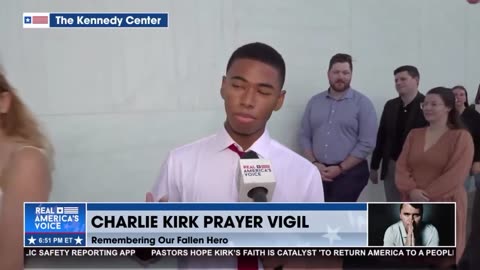 The Kennedy Center - Charlie Kirk Vigil