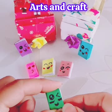 Mini Book Art's and craft 😍 📚