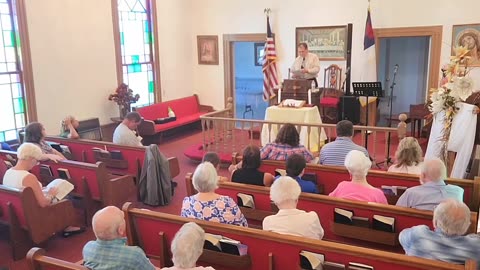 Vernon Chapel Sunday Service (Rev. Ch.1:1-8 Unveiling Of Christ) led by Joseph Whitaker 8/17/2025