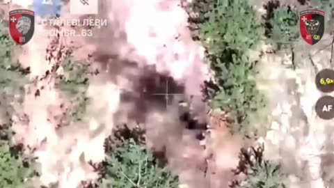 Single Russian Soldier Storming Ukrainian Lines Pulls Pin After Being Cut Down By Burst of Fire