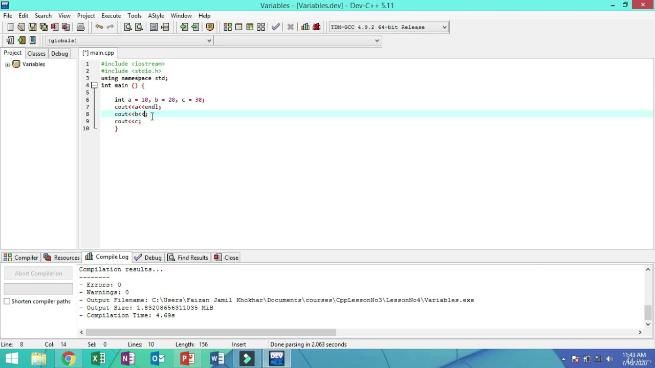 Become a C++ Expert-05 Variables