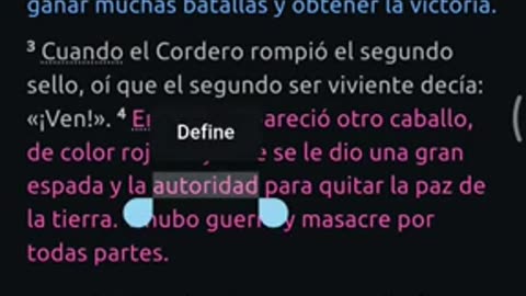 16SEP25 A Esav se le dio la autoridad de quitar la paz de la Tierra