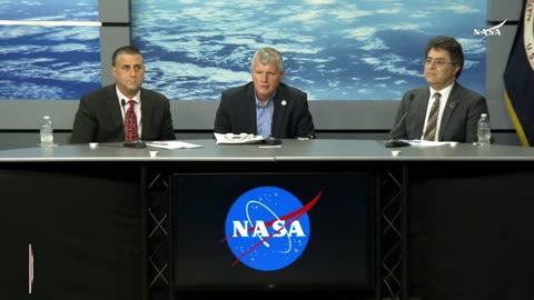 LIVE: NASA Holds Press Briefing Following Astronauts' Return...