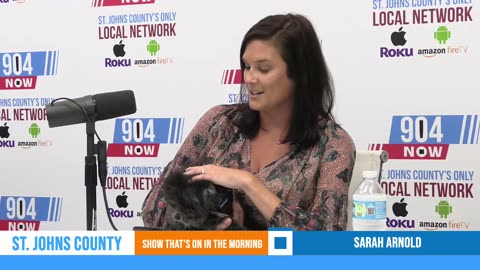St. Johns County commissioner Sarah Arnold joins us in the studio