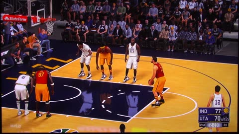 NBA2K: Indiana Pacers vs Utah Jazz (Buzzer Beater)