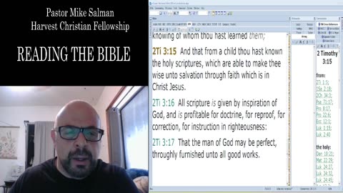 Read The Bible