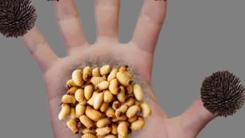 Incredible: ASMR Treatment Hand #asmr #animation #shorts #satisfying