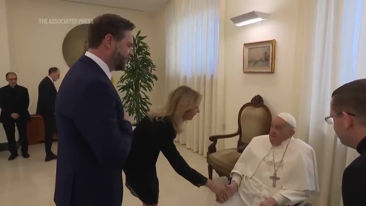 JD Vance meets Pope Francis at Vatican on Easter Sunday