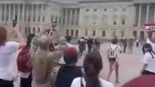 Democrat anti-ICE Protesters Stormed the Capitol - INSURRECTIONISTS!