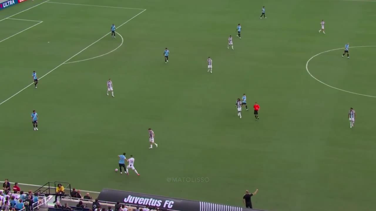 A compilation of Rayan Cherki's cameo for Man City against Juventus is going viral