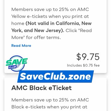 Save up to 25% on AMC movie tickets 🎬🍿