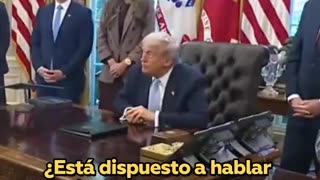 "Probablemente hablaría con él": Trump sobre la posibilidad una conversación con Nicolás Maduro