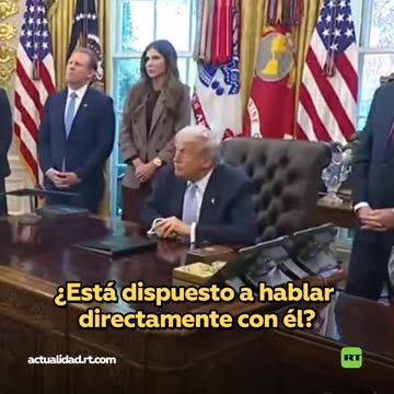 "Probablemente hablaría con él": Trump sobre la posibilidad una conversación con Nicolás Maduro