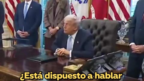 "Probablemente hablaría con él": Trump sobre la posibilidad una conversación con Nicolás Maduro