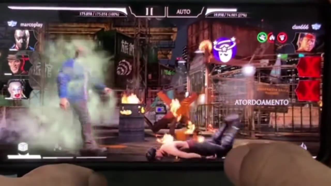 Fighting in the Palm of My Hand