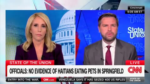 Vance Eviscerates Dana Bash's Questioning