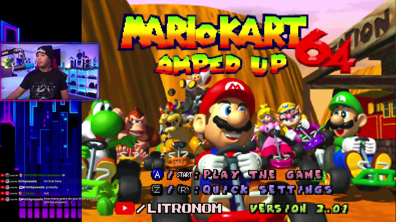 🔴LIVE! MARIO KART 64 AMPED UP V3.1 WITH VIEWERS?! 🎮 🔥👀 #SHORTS #FYP #TIKTOK #REALCONSOLE