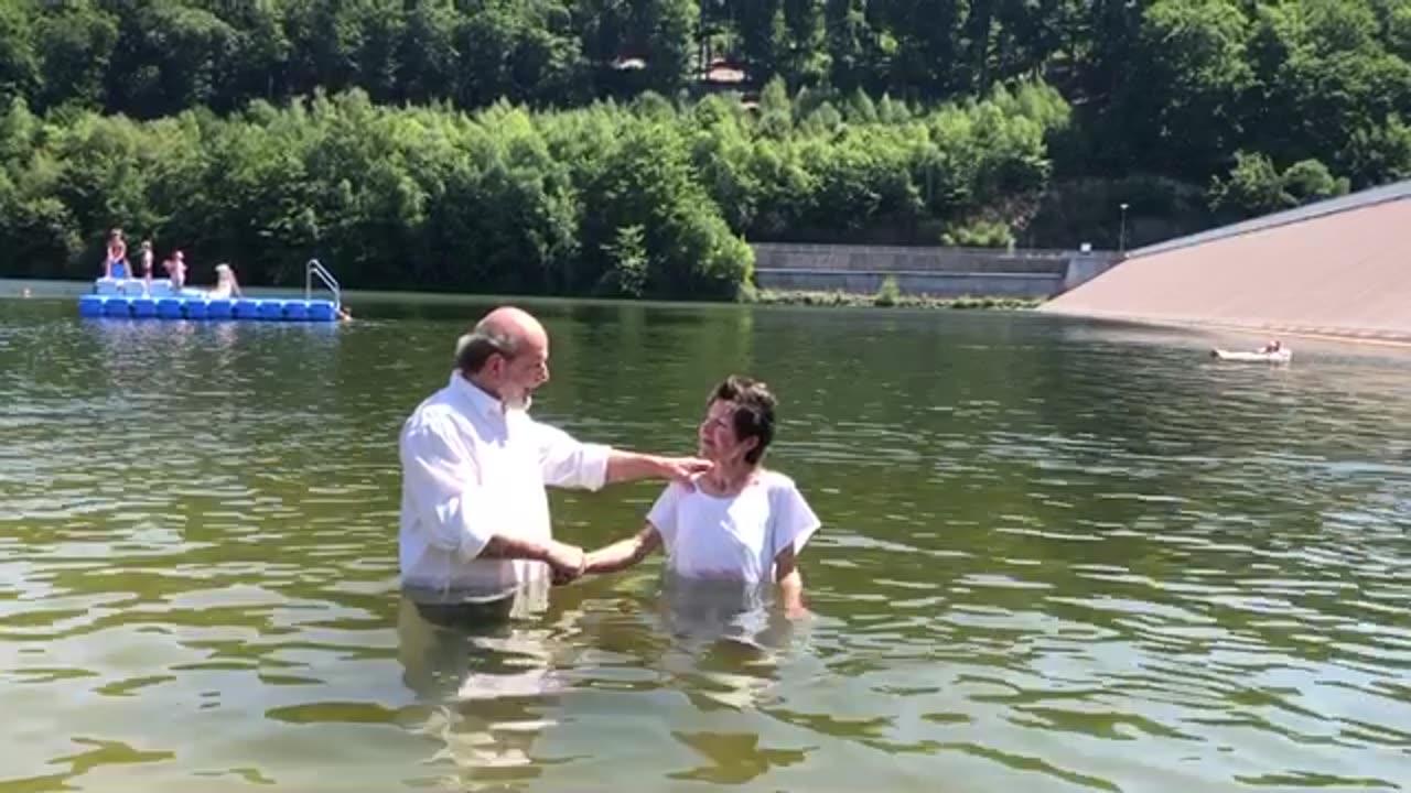 Taufe2 an der Ulmtalsperre am 19.07.2025 [Ps.139,5]