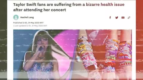 People at Taylor Swift concerts suffer from amnesia due to frequency weapons used on the audience.