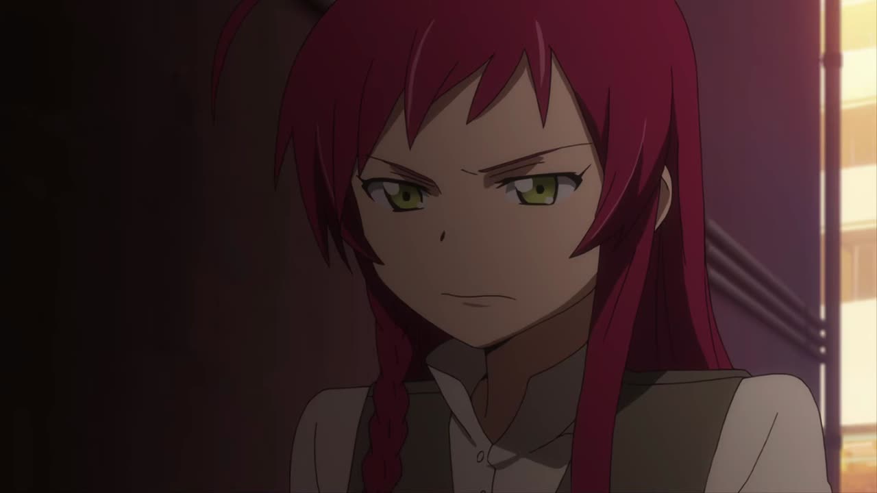 The Devil is a Part-Timer - Lucifer hacks into Emi's com