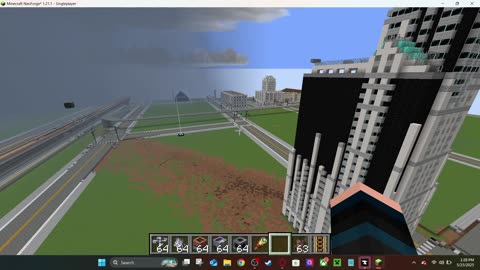 [Full Gameplay #174 -2025] Minecraft Mods: ProtomanlyWeatherMod