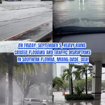 🌊September 5, 2025 Miami-Dade, Florida, USA