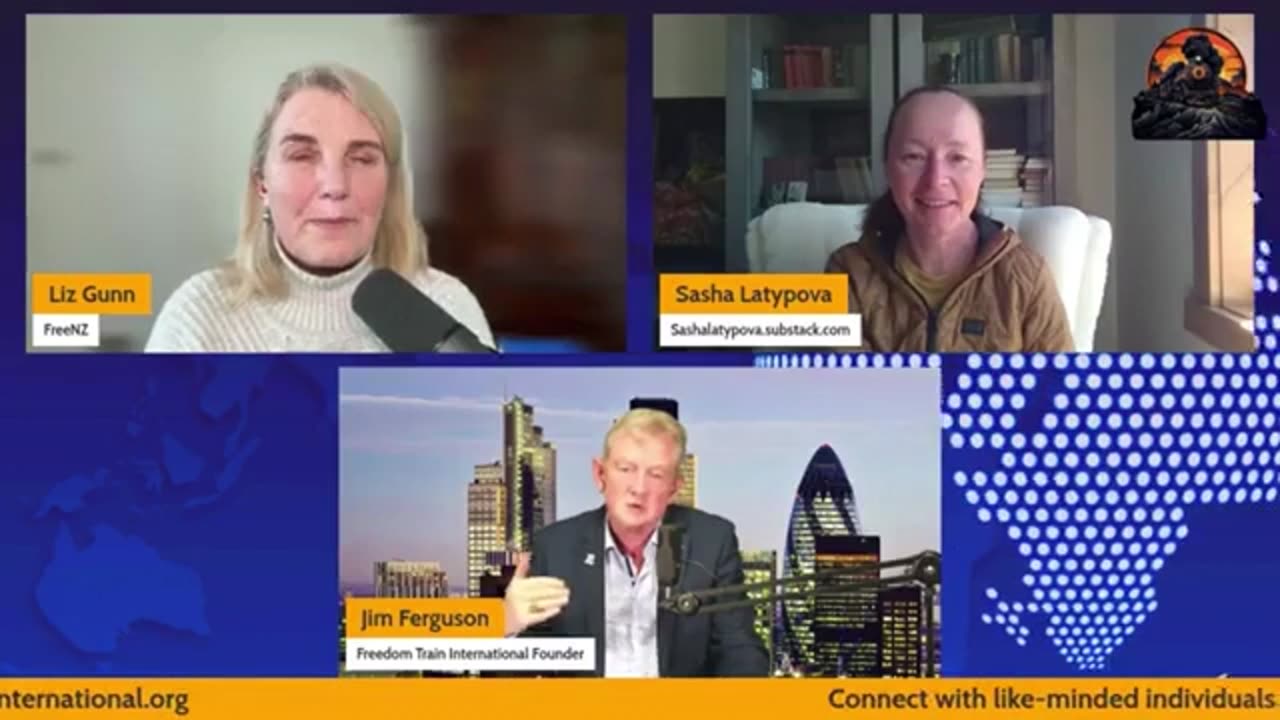 Саша Латыпова и Джим Фергюсон _ Freedom Train International _ 25 мая 2025 года