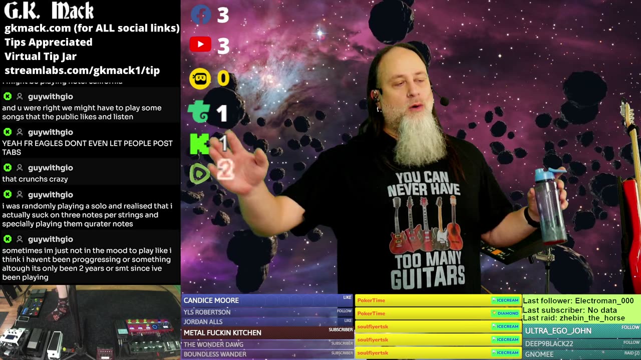G.K. Mack Live Looping Jackassery & Rants MultiStream Saturdays #142 #Livelooping #Jackassery